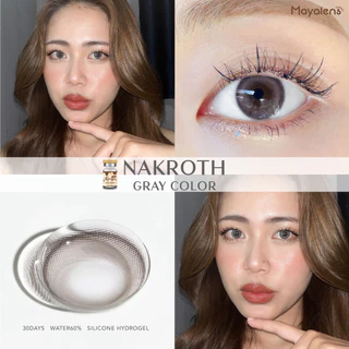 🔥คอนแทคเลนส์ ✨ขนาดมินิ✨Silicone Hydrogel ค่าอมน้ำ 60%✨Nakroth✨Mayalens Premium
