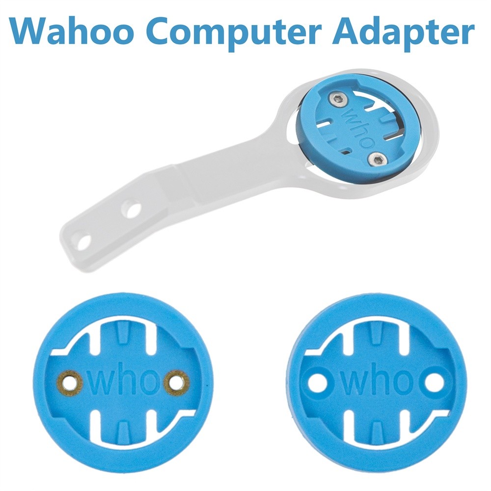 แผนที่จักรยานเสือภูเขา Wahoo คอมพิวเตอร์ฐาน Adaptor แผ่น 34*22 มม.คอมพิวเตอร์ Mount อะไหล่ซ่อม Wahoo