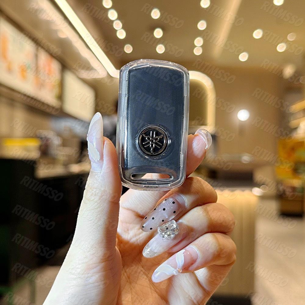 Tpu ฝาครอบกุญแจรถเหมาะสําหรับ Yamaha X-max 250 125 309 300 400 2020 2021 AEROX NVX155 - รูปที่ 6