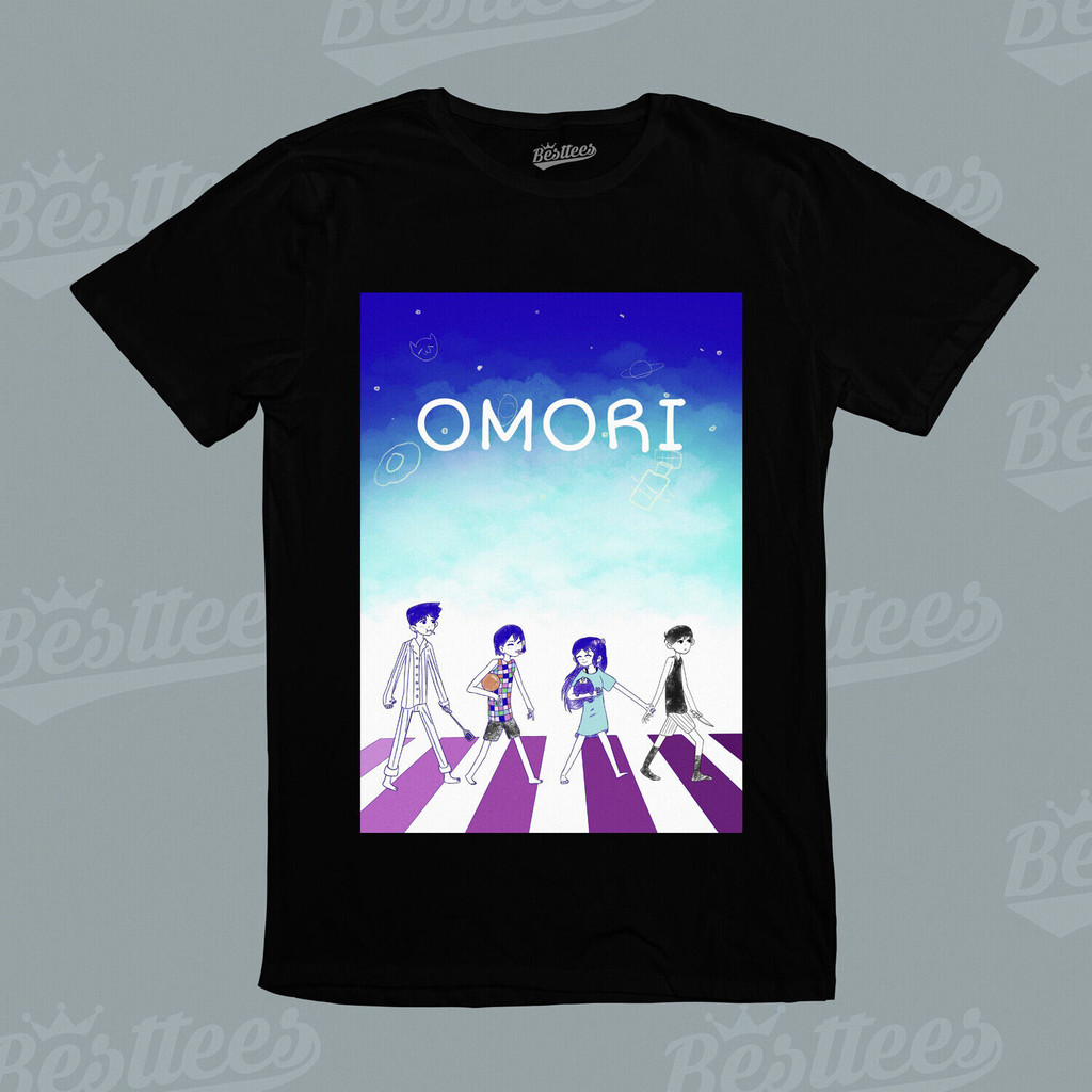 เสื้อยืดAnime Omori Adventure ในสไตล์Dark Manga และHorror