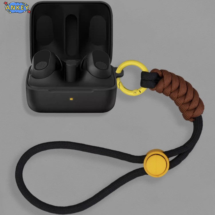 Case for Sony INZONE Buds Soft Cover WF-G700N Nylon Lanyard Protective Shells Washable Housing Anti Dust Sleeve Hand Rope Strap Accessories