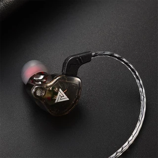 AK QKZ AK6-Pro หูฟังอินเอียร์ หูฟังแบบมีสาย Earphone in ear Smalltalk สายยาว 1.2 เมตร หัวเสียบaux3.5 มม