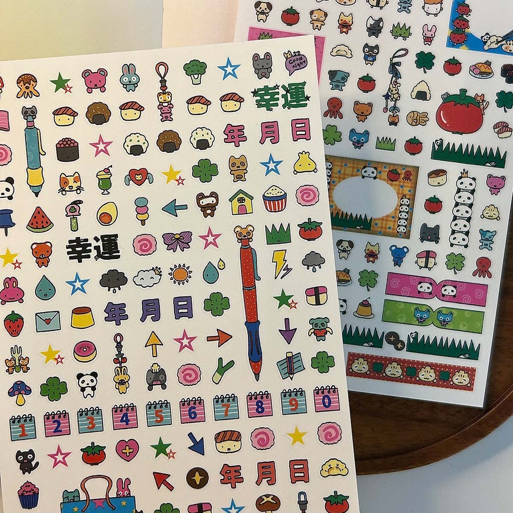 สินค้าใหม่ Original Goo Card Sticker Cute Handbook Sticker diy