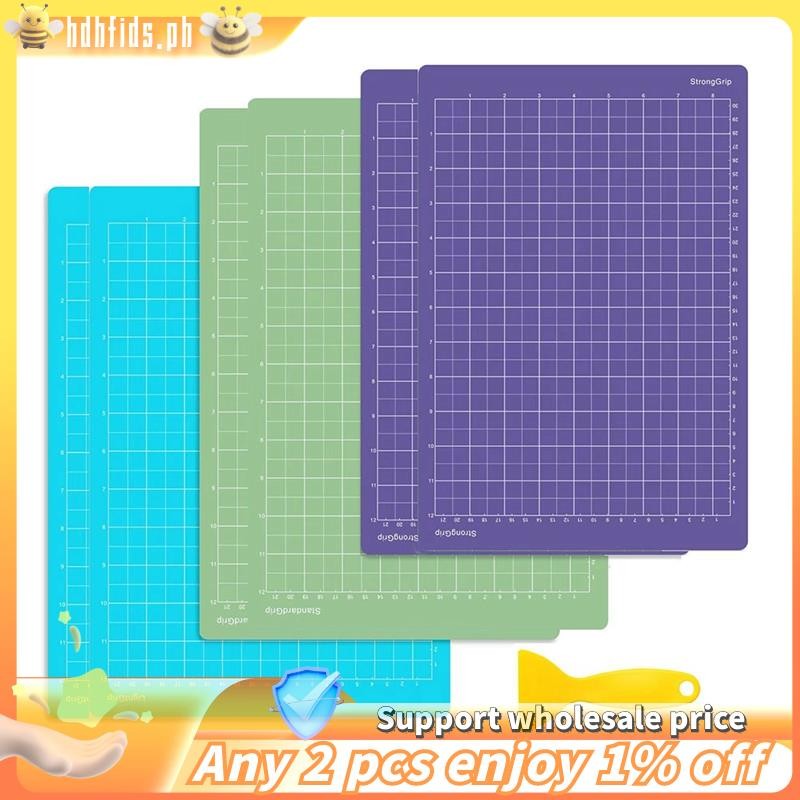 - แผ่นรองตัดสําหรับ Cricut Joy Xtra, (StandardGrip, StrongGrip, LightGrip) Kit 12 X 8.5Inch,(6 Pack)