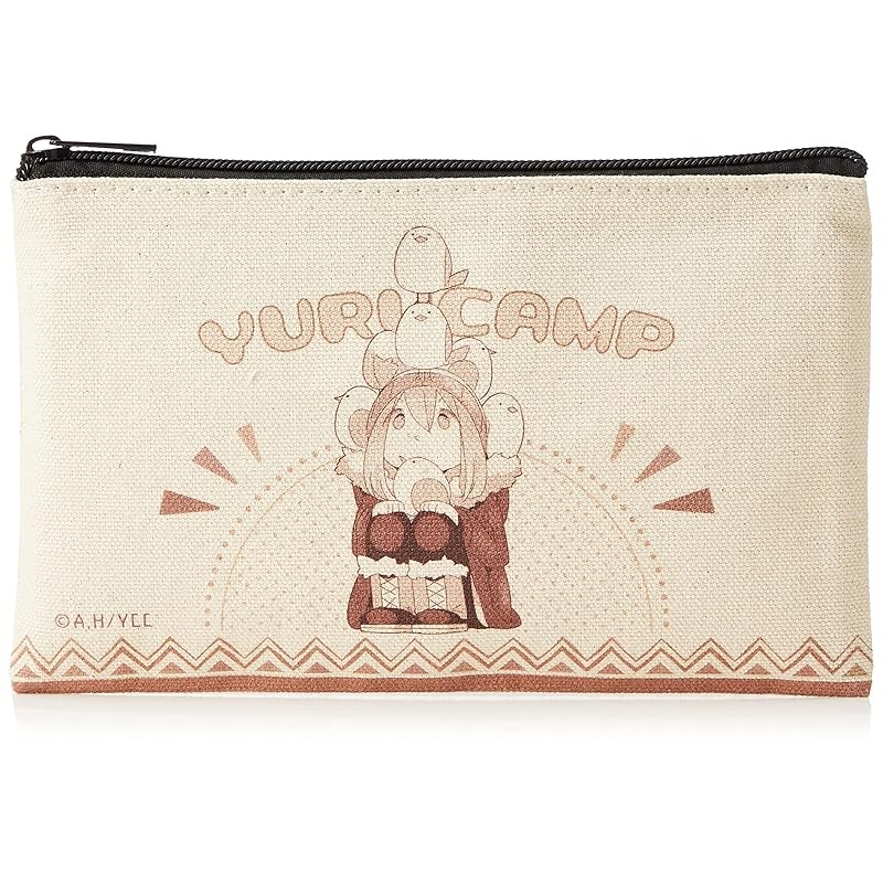 《JAPAN》★"License Agent Yuru Camp△ Flat Pouch Design Collection"