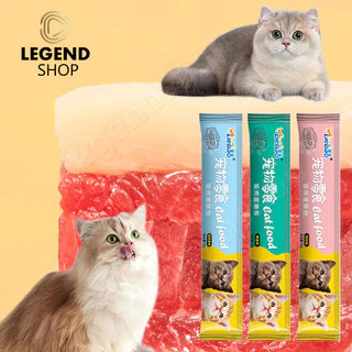 10ชิ้น รสชาติ ขนมแมว อาหารแมว ขนมแมวเลีย​ 15g มี 3 แมวเลีย อาหารแมวเลีย ขนมทาสแมว แสนอร่อย รสชาติอร่อยถูกใจน้องแมว
