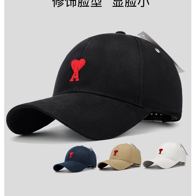 [พร้อมส่ง] ami หมวกเบสบอลสไตล์เกาหลี สำหรับทุกคน หมวกหัวแข็ง ม่านบังตา สบายและกันแดด