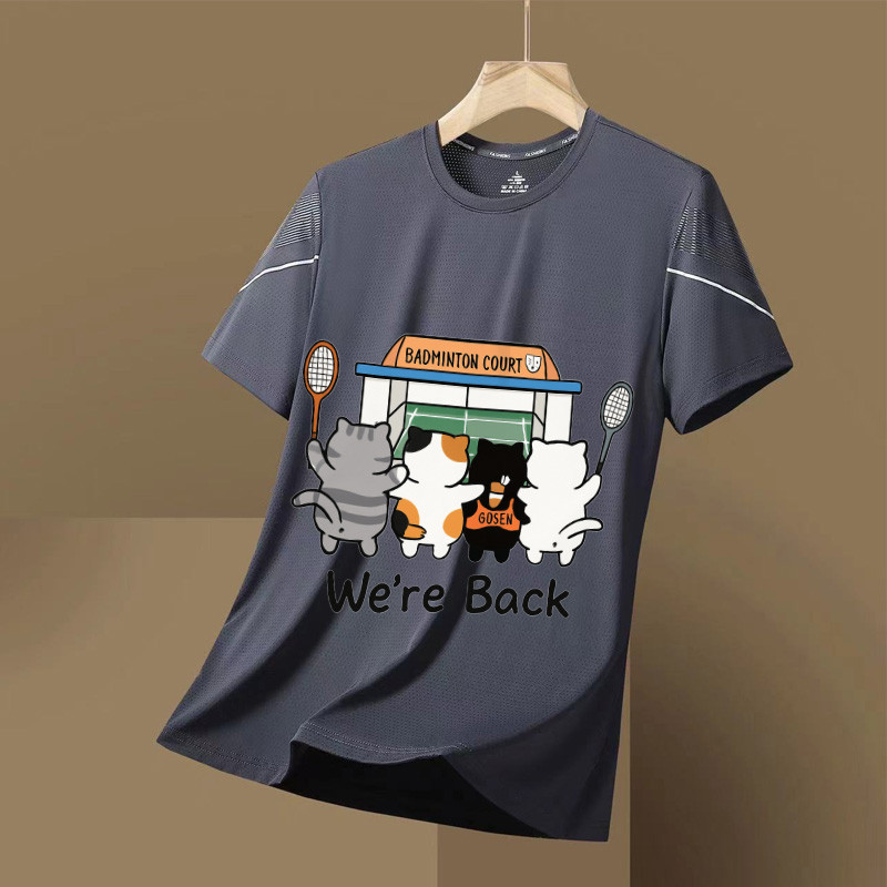 เสื้อกีฬามืออาชีพ โยเน็กซ์ แบดมินตันเสื้อบาสเกตบอลเสื้อตาข่ายระบายอากาศผู้ชายและผู้หญิงแขนสั้นการฝึกอบรมเสื้อผ้าแห้งเร็ว