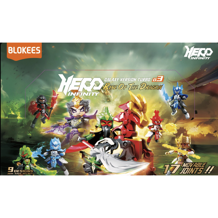ฟิกเกอร์ Blokees BLIND BOX MODEL - Hero Infinity - GV03 English - EH06 (READ DESCRIPTION)