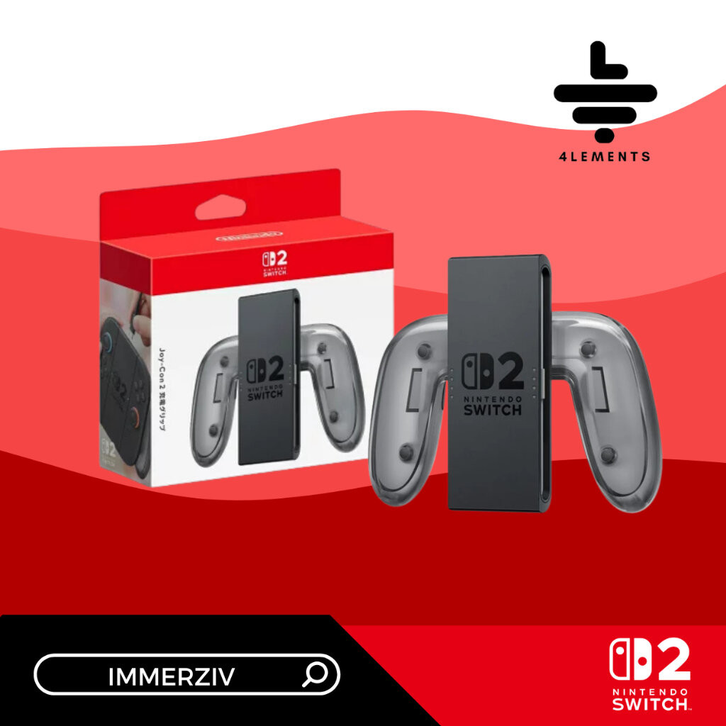 (พร้อมส่ง) SWITCH-2 JOY-CON CHARGING GRIP FOR NINTENDO SWITCH 2 (กริปนินเทนโด้สวิสต์2) (BY IMMERZIV)
