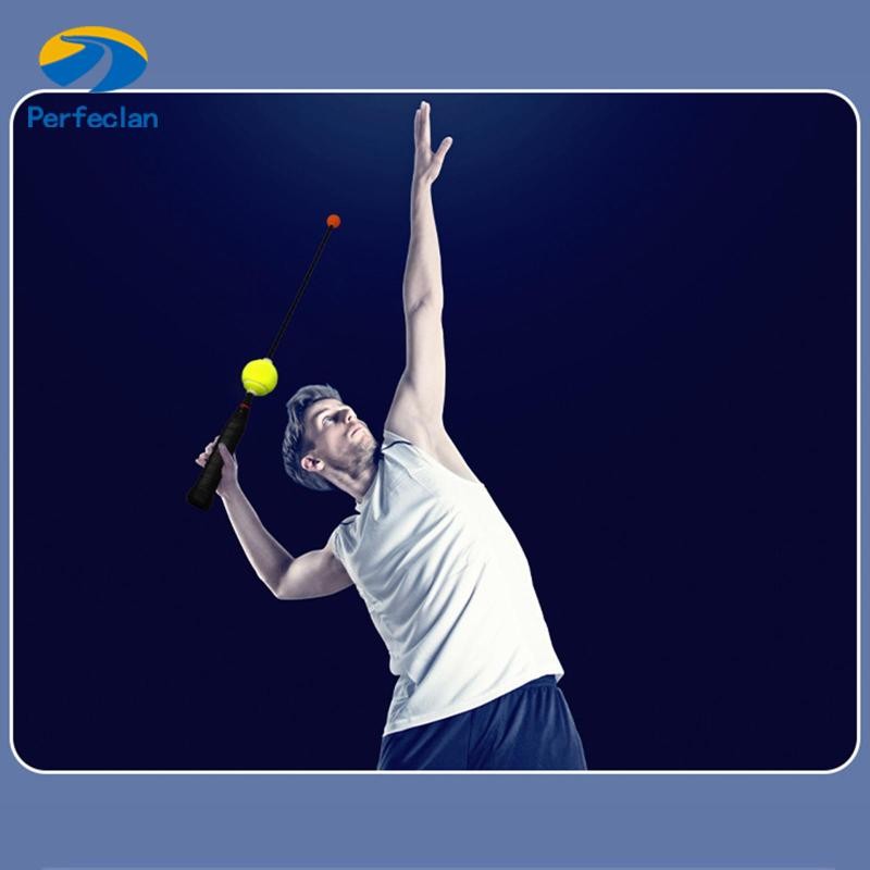 Perfeclan Tennis Serve Trainer การออกกําลังกายเครื่องมือเสริมแบบพกพาเทนนิสให้บริการเทรนเนอร์