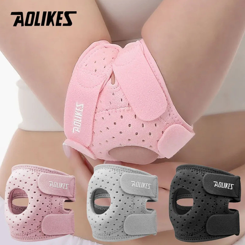 ปลอกข้อศอก AOLIKES สำหรับลดอาการข้อศอกเทนนิส ใช้ได้กับการเล่นเทนนิส, กอล์ฟ, และแบดมินตัน