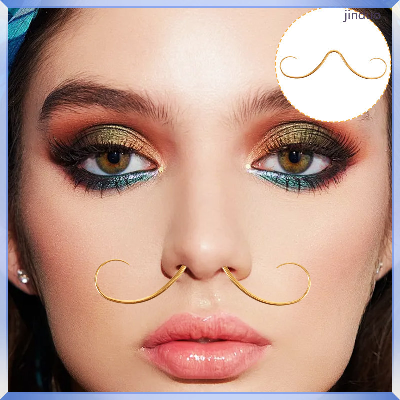 Nasal Septum Jewelry Nose Piercing น่ารัก ห่วง Jewellery สําหรับผู้หญิง jinduo