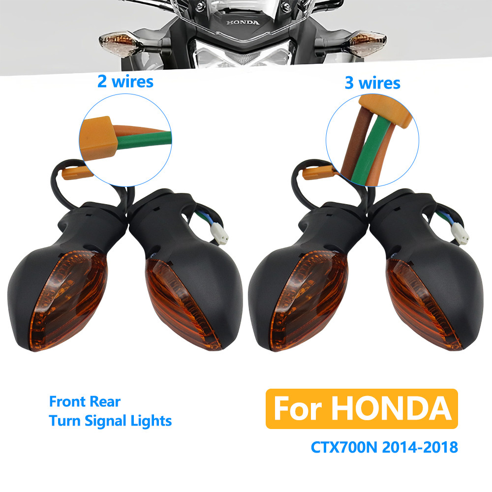 ไฟเลี้ยว LED สําหรับ Honda CTX700N CTX 700N CTX700 CTX-700N 2014-2018 อุปกรณ์เสริมรถจักรยานยนต์ด้านห