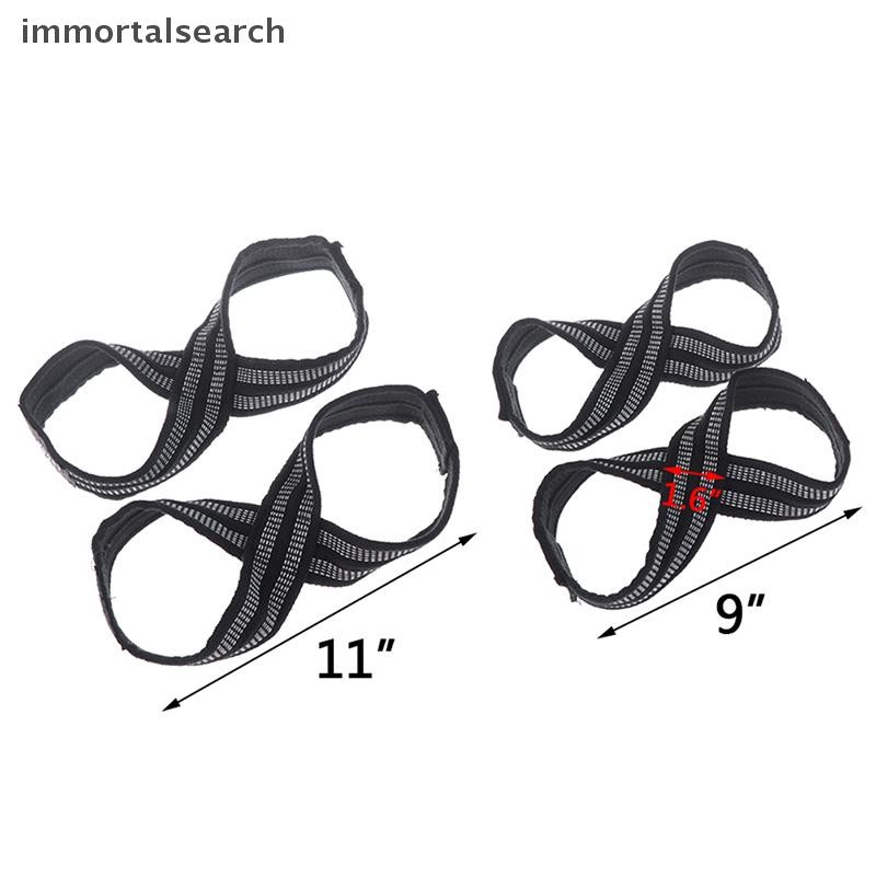 IMMO Figure 8 Straps สำหรับ Deadlift และ Weight Lifting รูปที่ 5