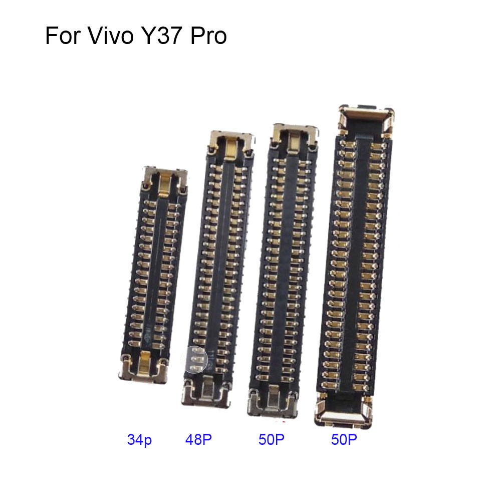 2pcs สําหรับ Vivo Y37 Pro จอแสดงผล LCD FPC connector สําหรับ Vivo Y 37 Pro ตรรกะบนเมนบอร์ด mainboard