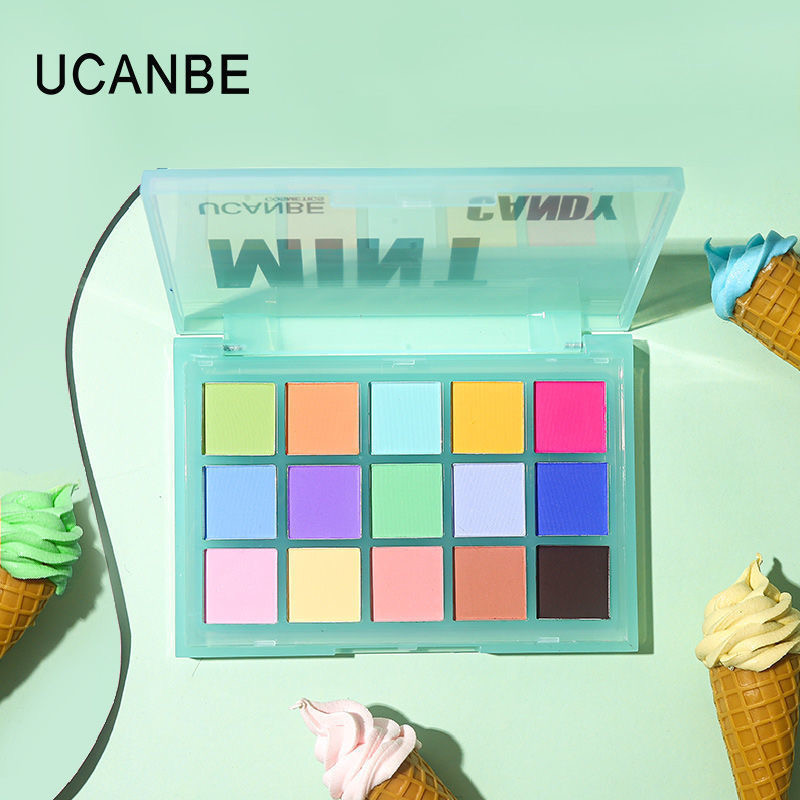 UCANBE พาเลทอายแชโดว์ กลิตเตอร์ มุก ติดทนนาน