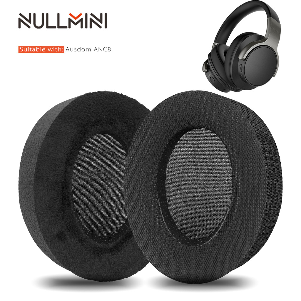 Nullmini เจลทําความเย็นแผ่นรองหูฟังสําหรับ Ausdom ANC8 หูฟังเปลี่ยนเบาะแขน Earmuffs แถบคาดศีรษะ