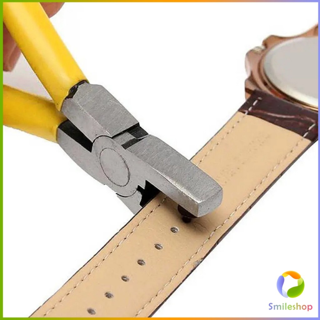 เครื่องมือซ่อมนาฬิกา คีมเจาะรูสายหนังนาฬิกา คีมเจาะรูเข็มขัด รูขนาด 2 มม hole puncher
