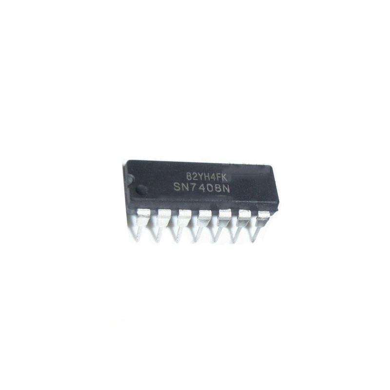 SN7408N   การแทรก   ดิพี14   สี่ช่องทาง 2 อินพุตบวกและประตู   ชิป IC