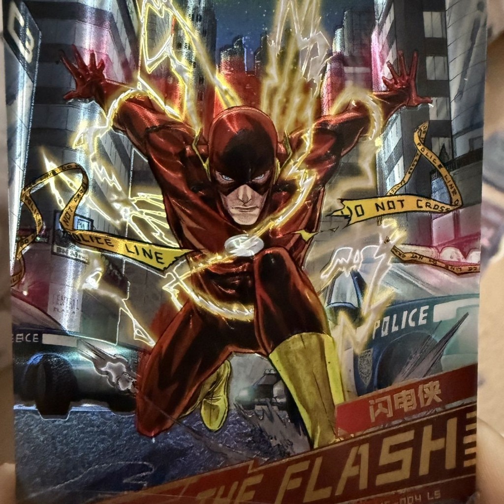 Dcp06 การ์ดเกมของแท้ DC ภาพยนตร์ Star Diamond Card Collection Card Merchanded Batman Superman Flash 