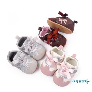 รองเท้าเด็กวัยหัดเดินแบบนุ่มสบาย พร้อมโบว์ตกแต่ง เหมาะสำหรับ…