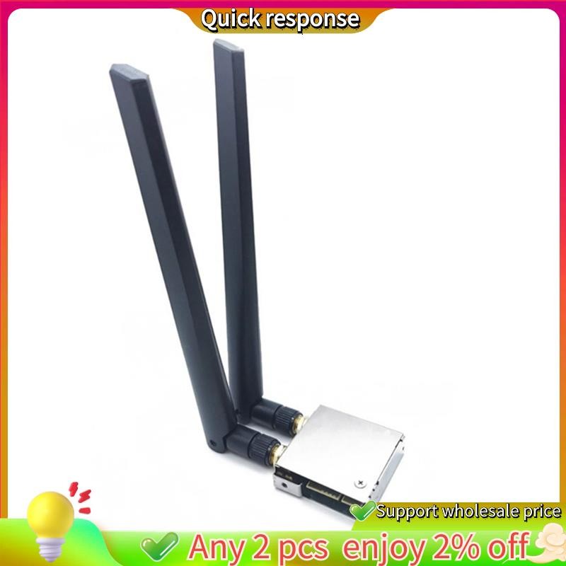 ในสต็อก-การ์ด WiFi ไร้สาย WiFi Go WiFi6 BT5.0 2400Mbps การ์ดเครือข่าย AX201 2400M P9JB