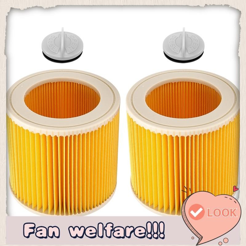 ตัวกรอง 2 ชิ้นสําหรับเครื่องดูดฝุ่น WD3 พรีเมี่ยม WD2 WD3 WD1 MV3 MV2 3 P ชุดต่อฝุ่นละเอียด