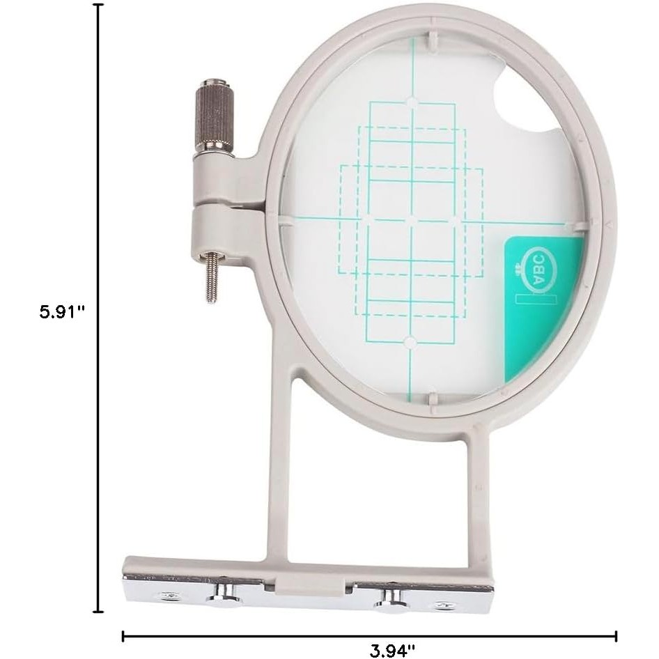 YICBOR Small Embroidery Hoop SA431 for Brother Embroidery Machines SE400 PE500 LB6800 SE270D SE350 S
