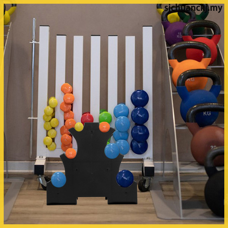2pcs Dumbbell Storage Rack ขาตั้งดัมเบล Heavy Duty Dumbbell Storage Rack Dumbbell Organizer sjchuanc