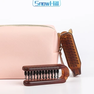 หวีพับ แบบพกพาเดินทาง ใช้ได้ทั้ง ผมตรง ผมหยิก หวีอเนกประสงค์ หวีขนาดเล็ก Folding comb S.H