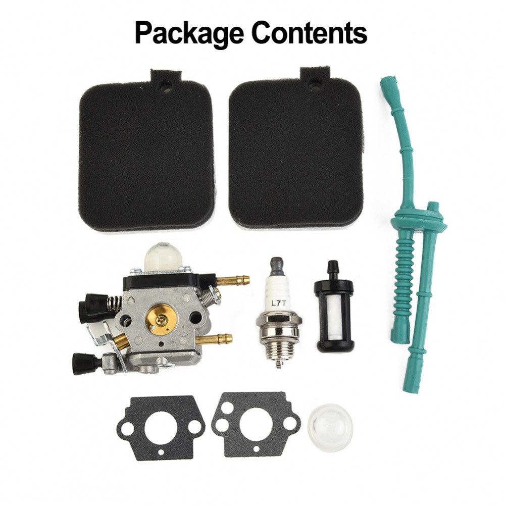 คาร์บูเรเตอร์ BG45 BG50 BG55 C1Q-S68G สําหรับ STIHL กรองน้ํามันเชื้อเพลิงท่อสวนเครื่องมือ