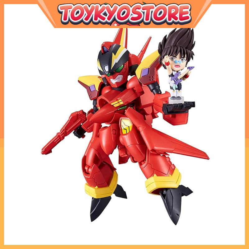 TINY SESSION Macross 7 VF-19改 Fire Valkyrie with Basara Nekki - Approximately 110mm (Battroid Mode) 