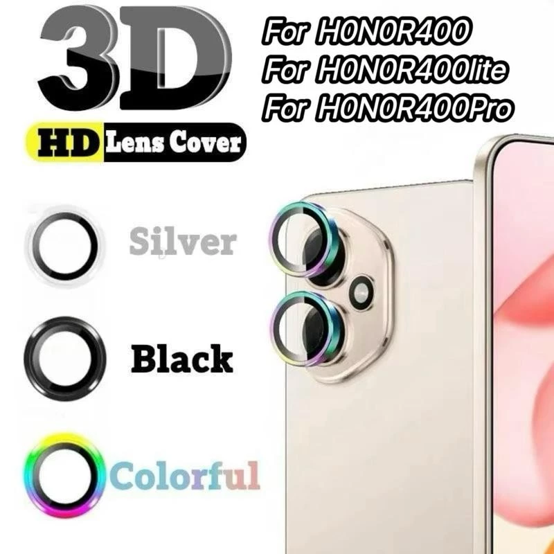 ฟิล์มกันรอยกล้องวงแหวน For Honor400 400Lite 400Pro ตัวป้องกันเลนส์กล้อง ฟิล์มกล้องวงแหวนกล้องโลหะ ฟิล์มกล้องวงแหวน