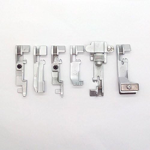 HONEYSEW Overlock Serger 6 Presser ฟุตชุดสําหรับนักร้อง 14CG754 14SH654 14SH754 14hd854 14U555 14U55