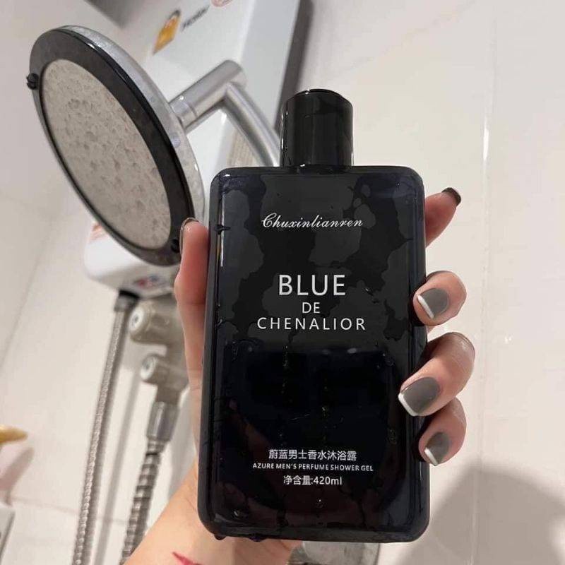 ครีมอาบน้ำสบู่น้ำหอม BLUE Chanalior กลิ่นน้ำหอมผู้ชาย ตัว รูปที่ 6