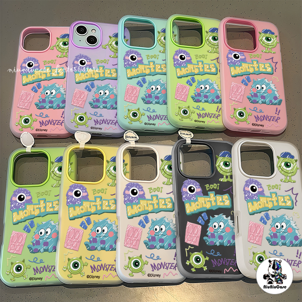ขนมเยลลี่ เคส การ์ตูนตาเดียว For IPhone 11 15 16 12 13 14 Pro Max Plus Case เคสไอโฟน กันกระแทก ซิลิโคน โทรศัพท์ปกหลัง - รูปที่ 7