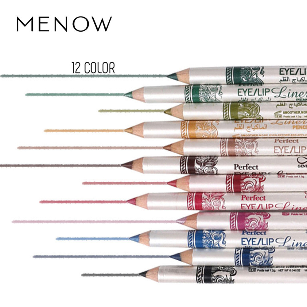 Preferred#Colorful Eyeliner Eyebrow Pencil Halloween cosplay Performance Makeup Artist Pencil Set12C