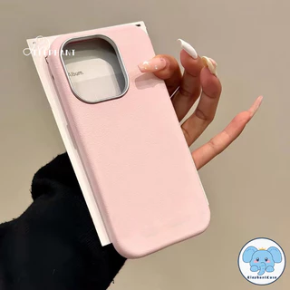 เคสไอโฟน 11สำหรับ IPhone 17 air 13 11 16 15 14 12 Pro Max 15 16 6 6S Plus XR X XS SE 2 3 เคสหนังคู่รักสีสันสดใสเรียบง่าย