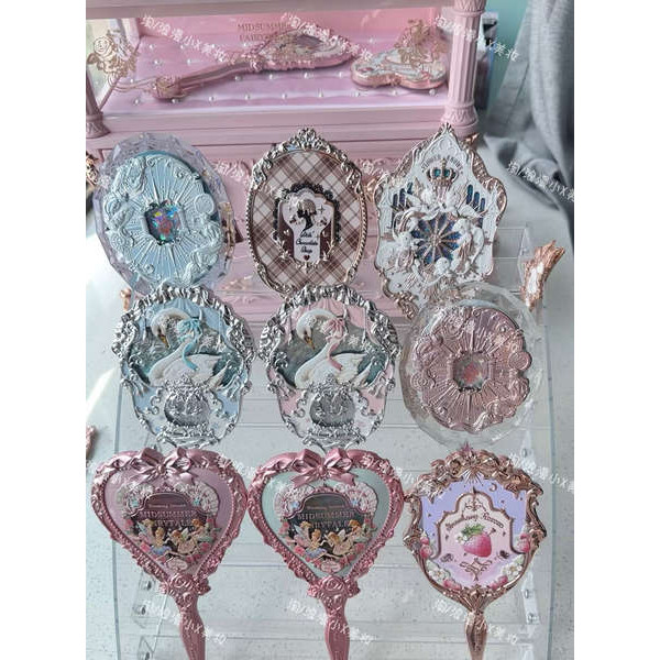 flower knows กระจกถือ Flower Knows All Series Handheld Mirror Daily Makeup Partner