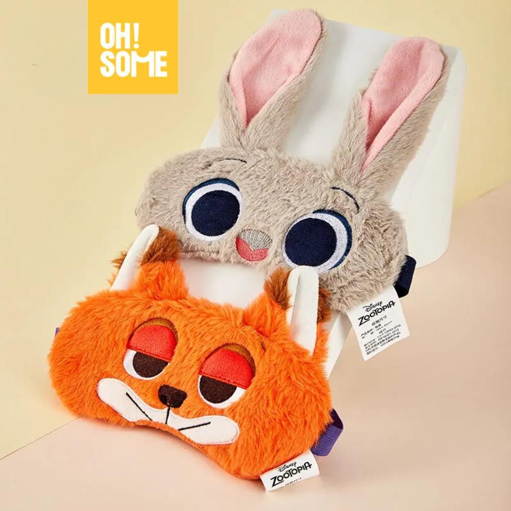OHSOME x Disney ผ้าปิดตานิคกับจูดี้จากซูโทเปีย Nick & Judy Sleeping Mask from Zootopia