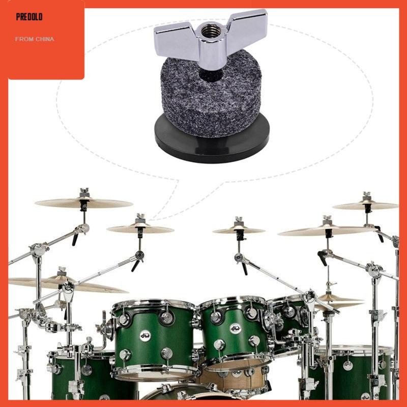 [Predolo] อุปกรณ์ทดแทน Cymbal Wing Nuts เครื่องซักผ้า Cymbal Sleeves Cymbal Drum Set