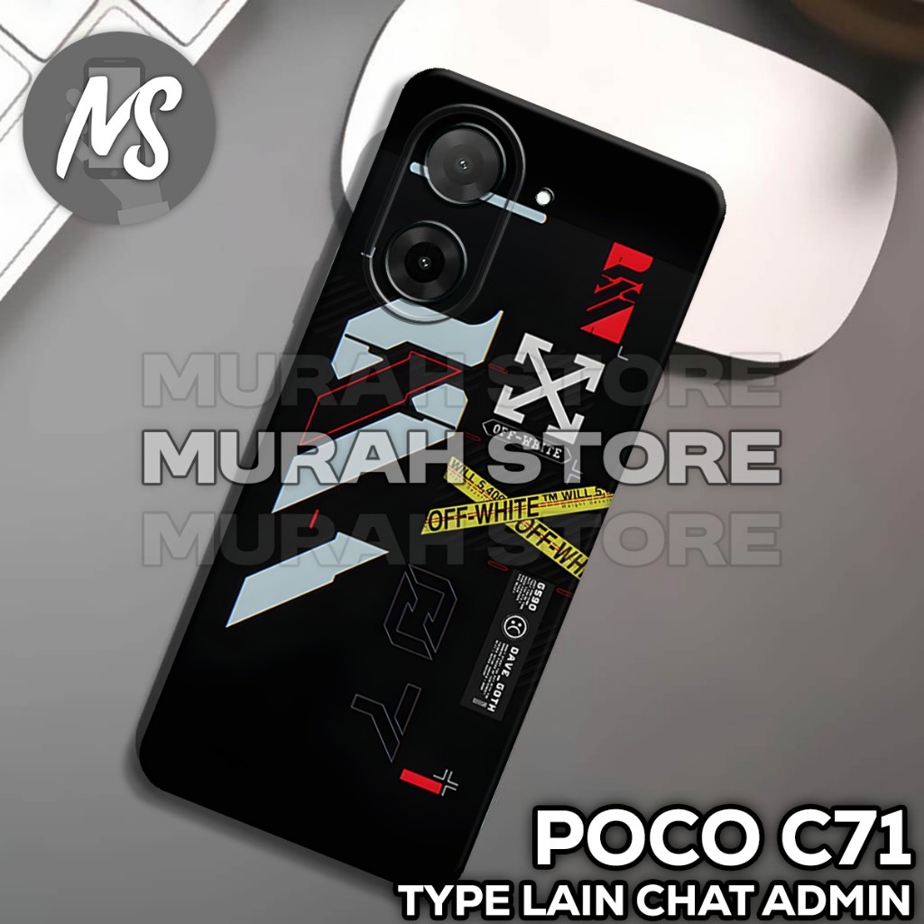 POCO C71 /MS20 ยาง Softcase / BOYS motif / เคส POCO C71 / เคส POCO C71 / ซิลิโคน