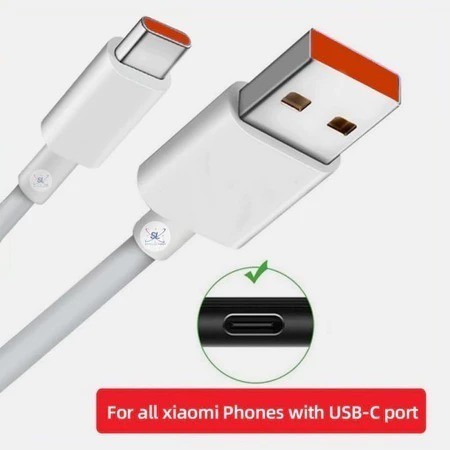 XIAOMI XM 33W QUICK CHARGE TYPE C- GMT DATA CABLE