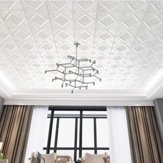 35cm wallpaper ติดผนัง 3d มีกาวในตัวสติ๊กเกอร์ติดผนัง ตกแต่งห้อง ฝ้าเพดาน วอลล์เปเปอร์ กันน้ำ สติ๊กเกอร์ตกแต่งห้องนอน