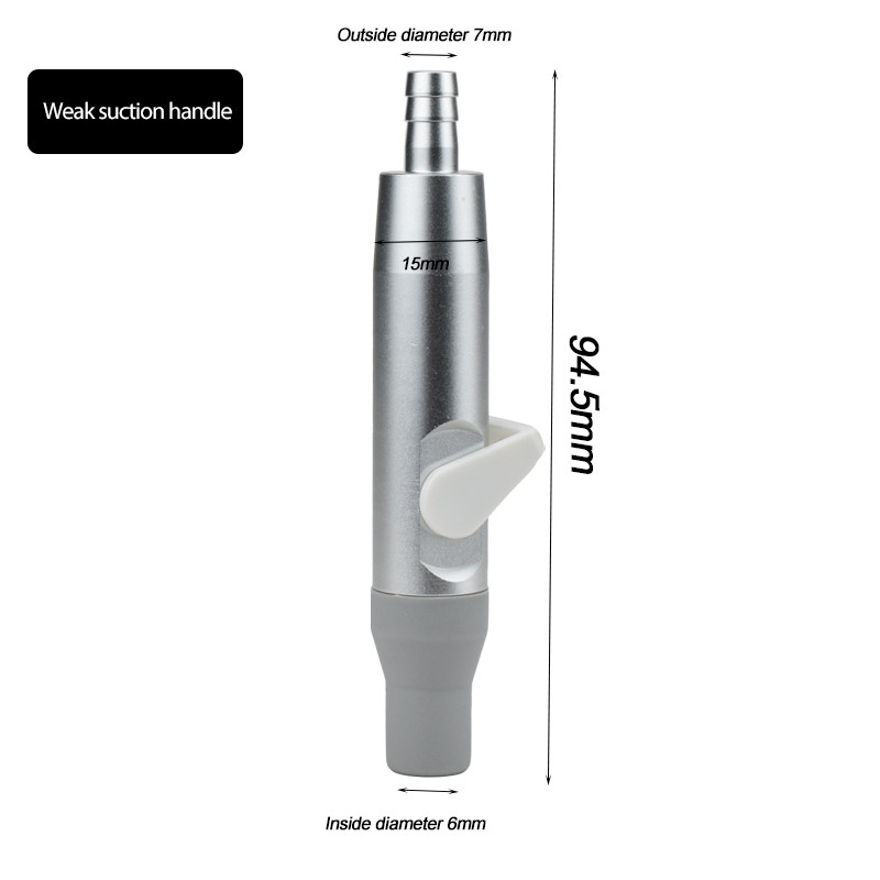 ทันตกรรมน้ําลาย Ejector วาล์วดูด SE/HVE Tip Adaptor Strong/weak ดูดจับทันตกรรมเก้าอี้อุปกรณ์เสริม