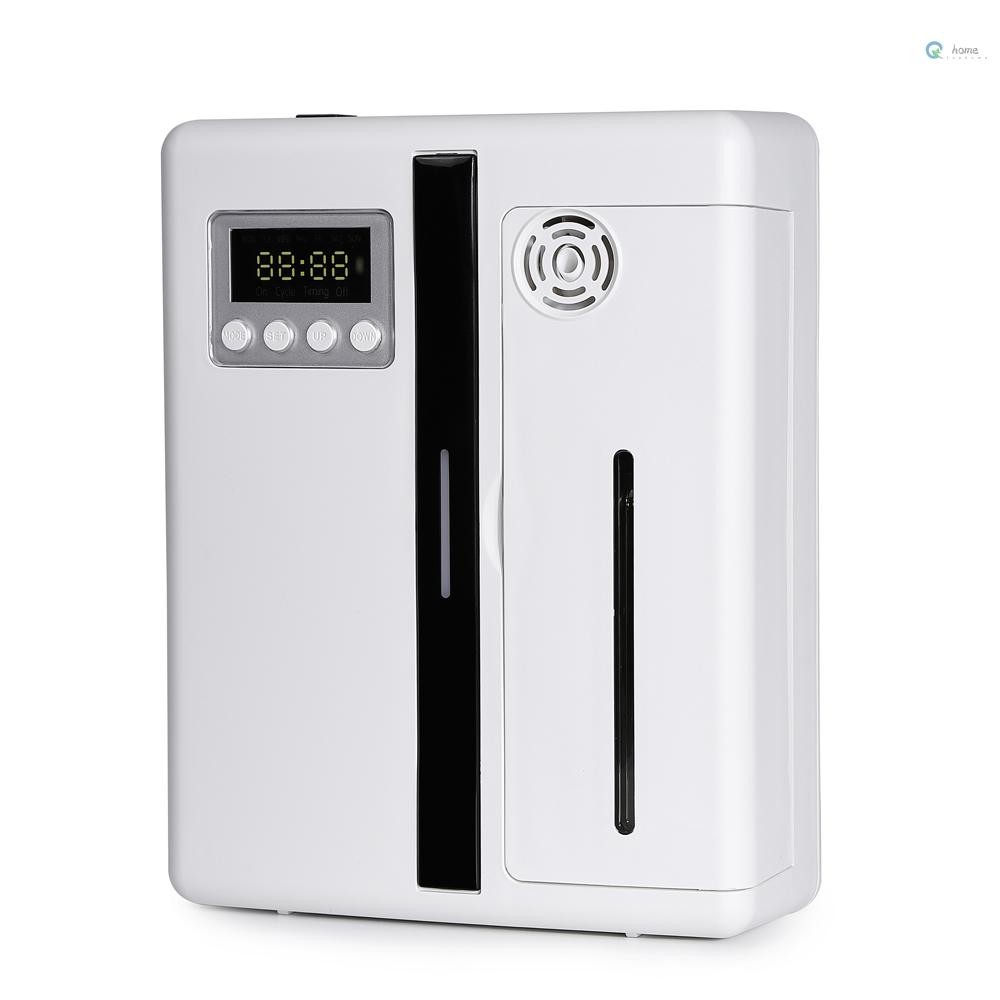 อัจฉริยะ Atomizing Essential Oil Diffusers น้ํามันบริสุทธิ์ Aromatherapy Diffusers จอแสดงผล LCD เครื่องกระจายกลิ่นหอมจับเวลาเครื่องอโรมาพัดลมความเร็วสูงในตัว