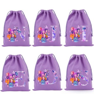 ใหม่Kpop Demon Hunterแฟชั่นที่กําหนดเองAZ Drawstringกระเป๋าเ…