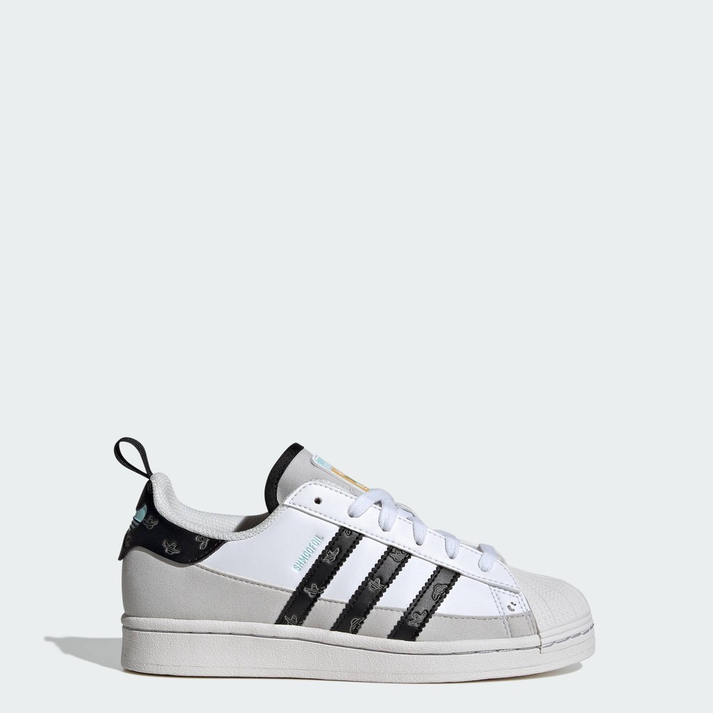 adidas ไลฟ์สไตล์ รองเท้า Shmoofoil Superstar สำหรับเด็ก เด็ก สีขาว IG6842