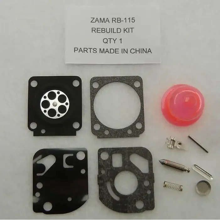 RB-115 CARB REPAIR KIT C1U-W24 สําหรับ HUS CRAFTSM POULAN C1U-W18 SNAPPER BLOWER CARBURETOR WEEDER C